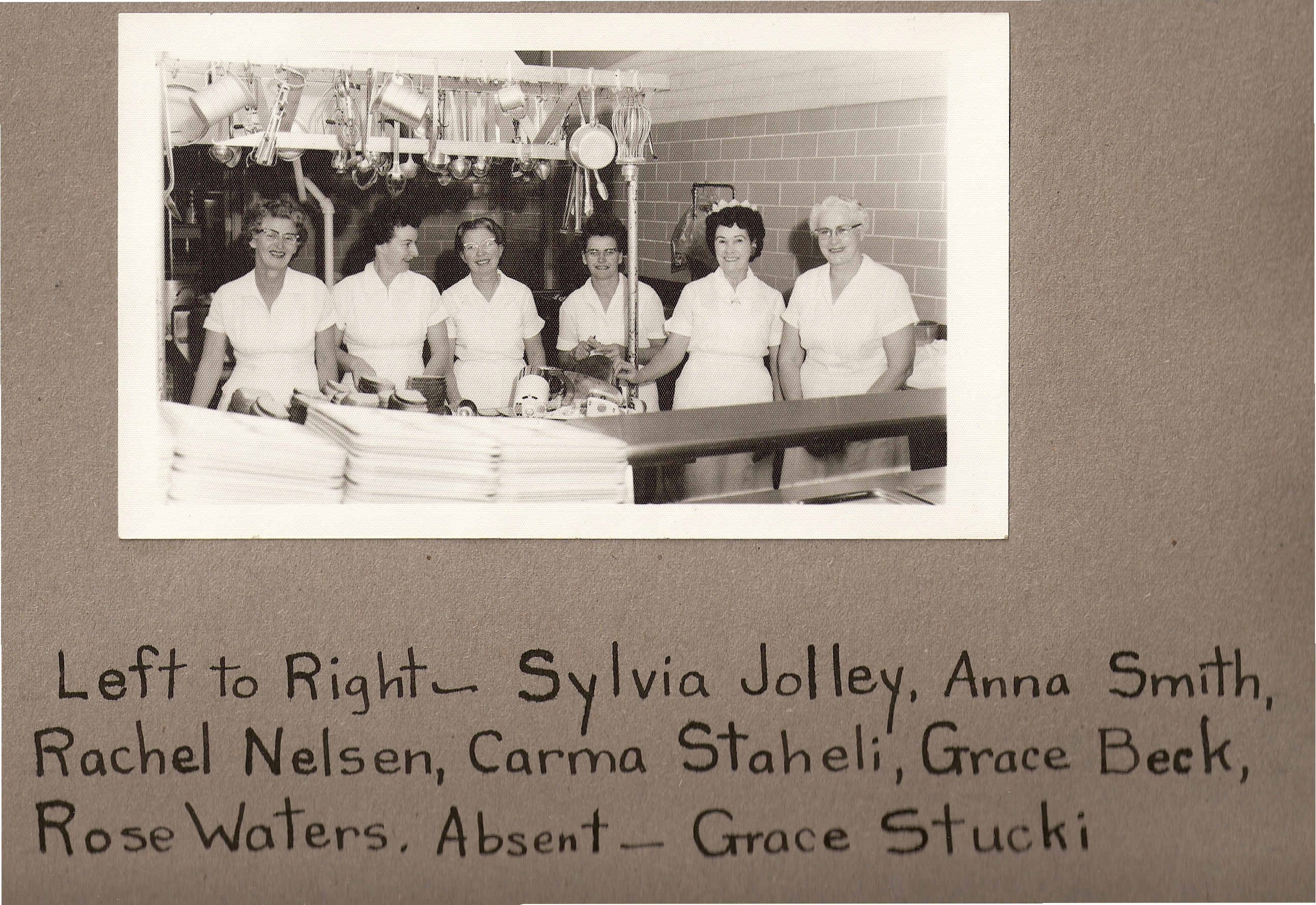 WCHS-00265 West Elementary School 1967-1968 Cooks