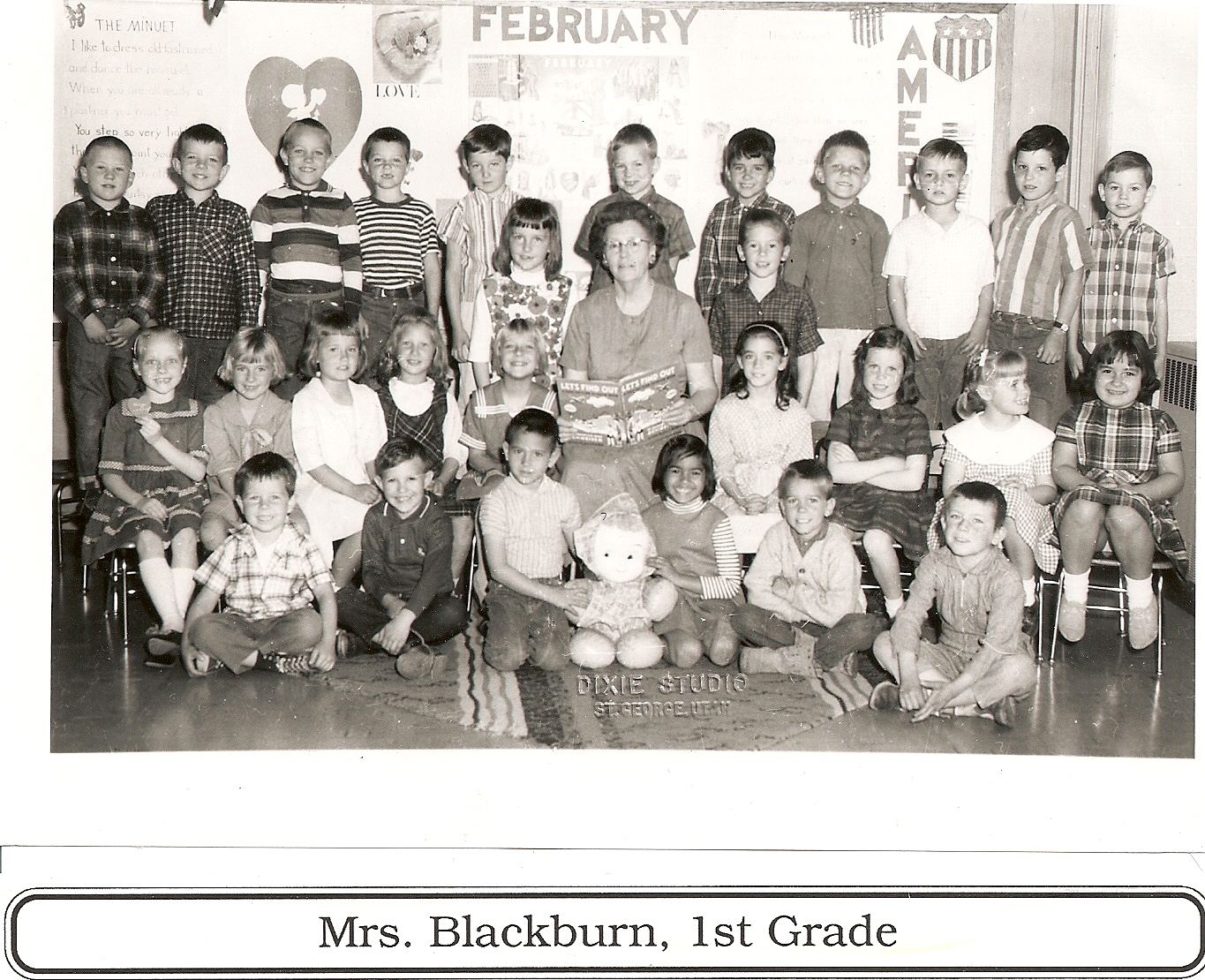 WCHS-00272 Mrs. LaVon Blackburn's 1959-1960 First Grade Class