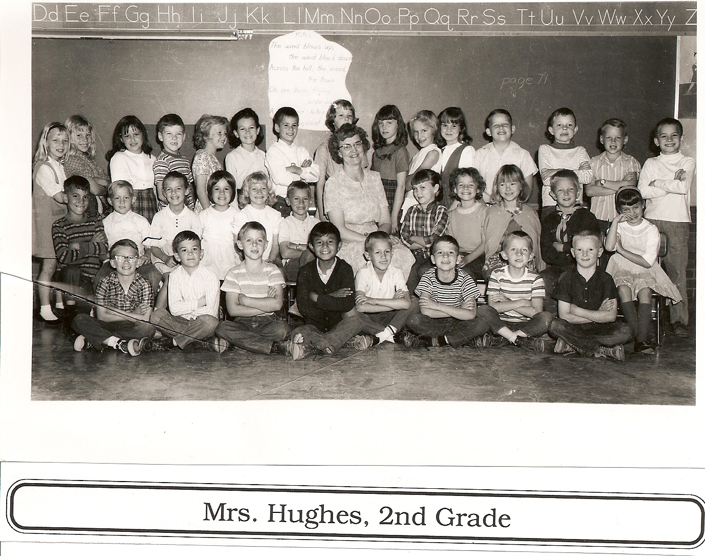 WCHS-00274 Mrs. Hughes' 1959-1960 Second Grade Class