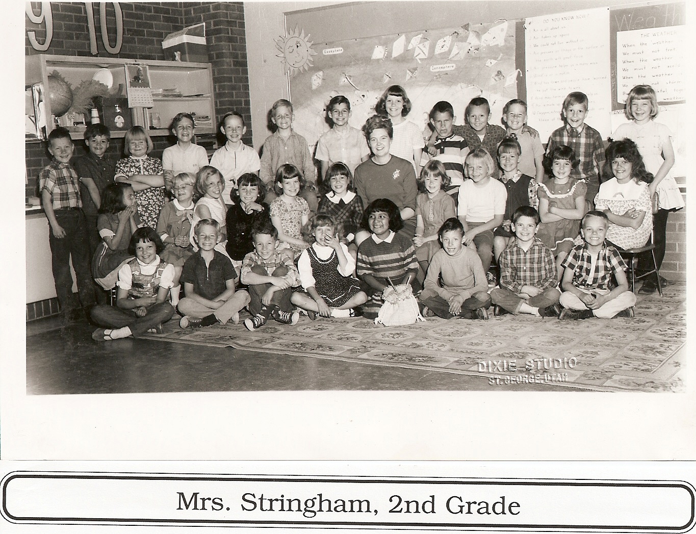 WCHS-00276 Mrs. Stringham's 1959-1960 Second Grade Class