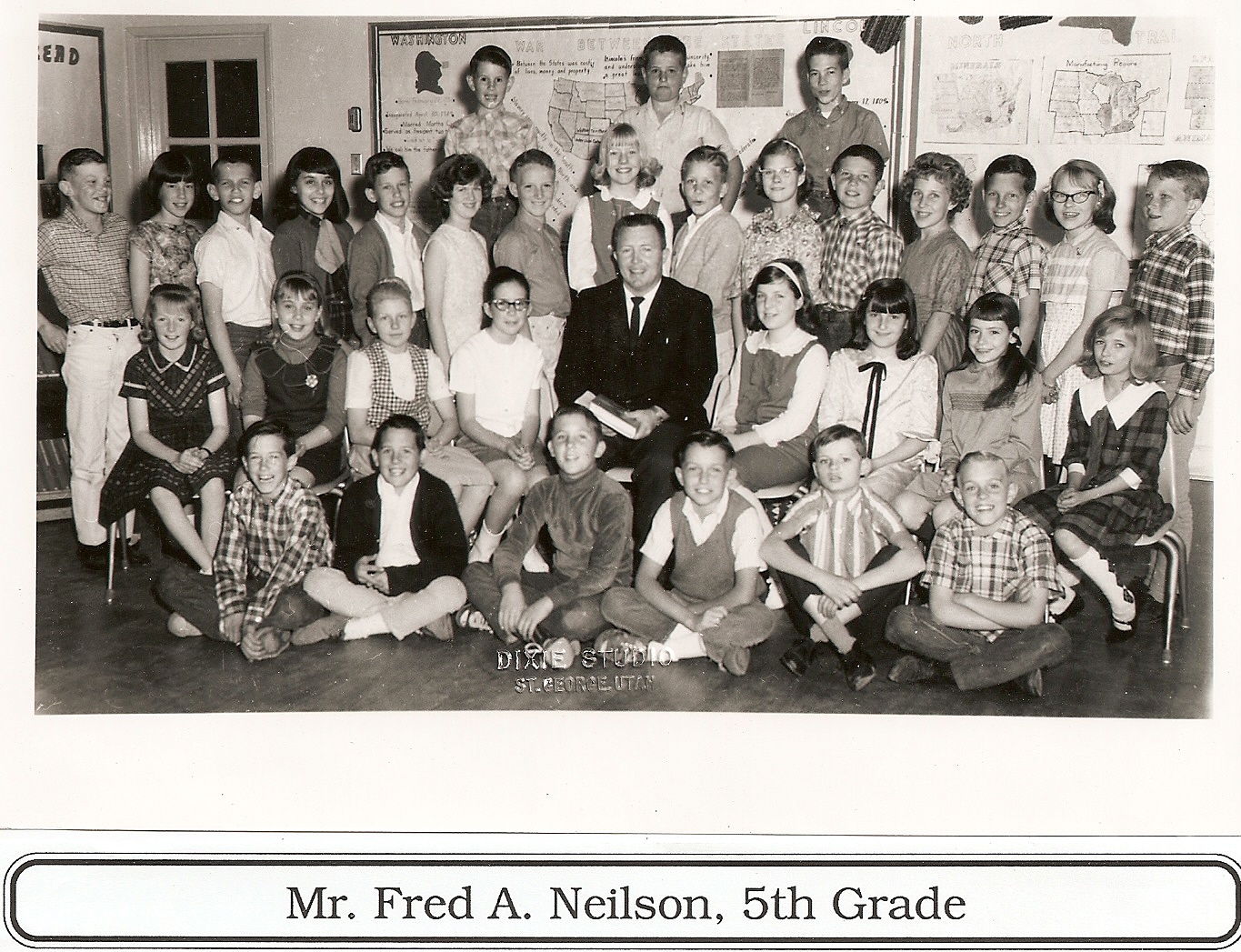 WCHS-00284 Mr. Fred A. Neilson's 1965-1966 Fifth Grade Class