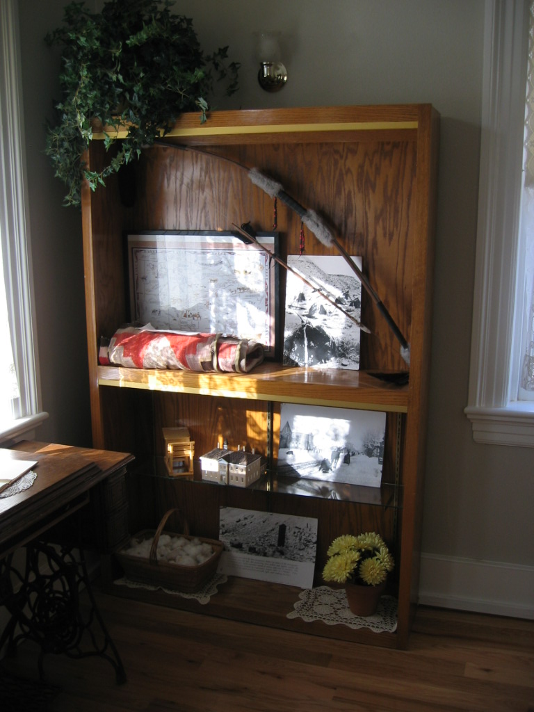 WCHS-00338 Display Cabinet in the Santa Clara Relief Society House