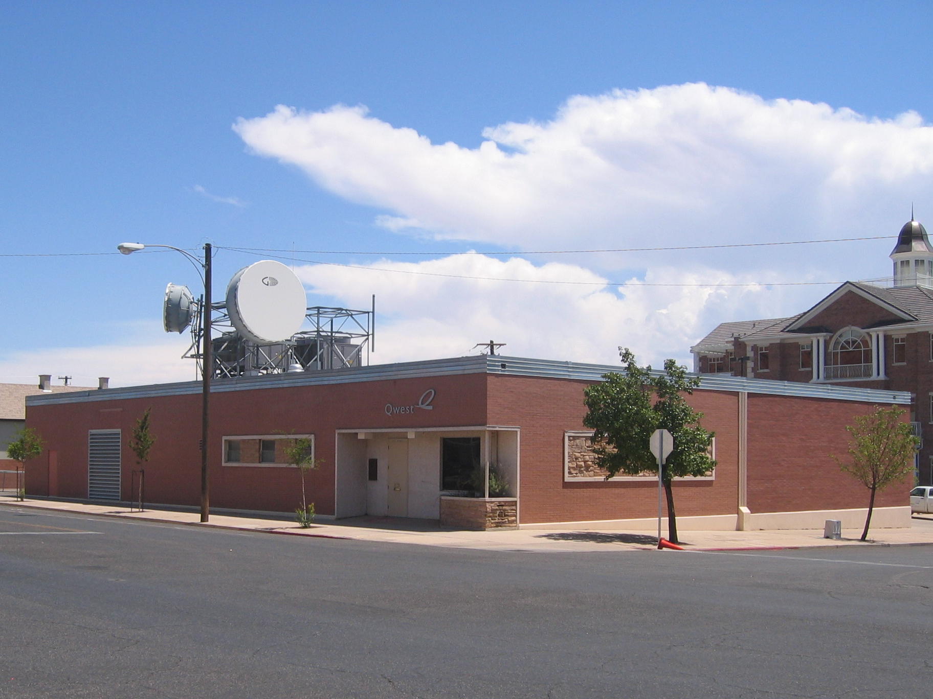 Telephone switching office in downtown St. George