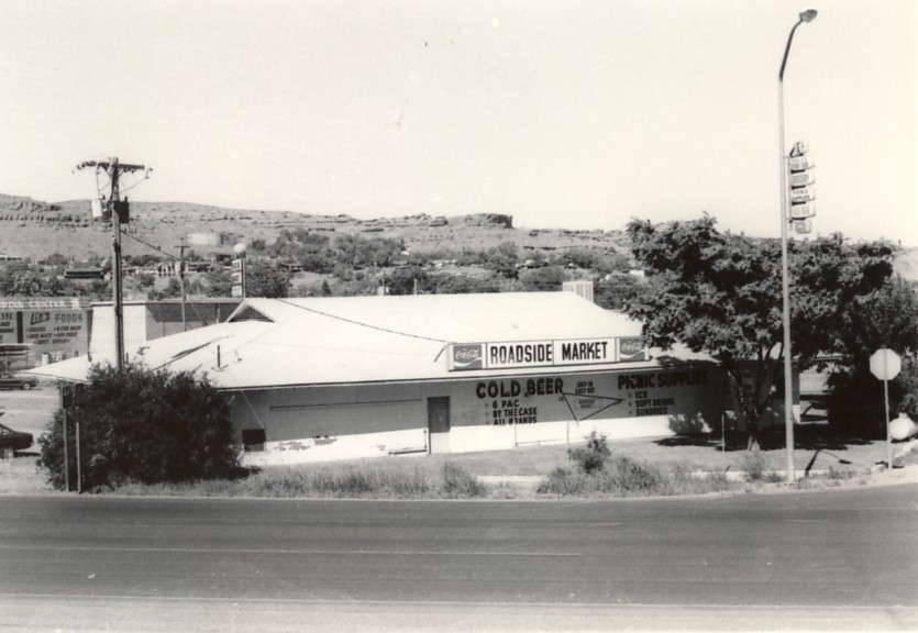 Back of the Roadside Market