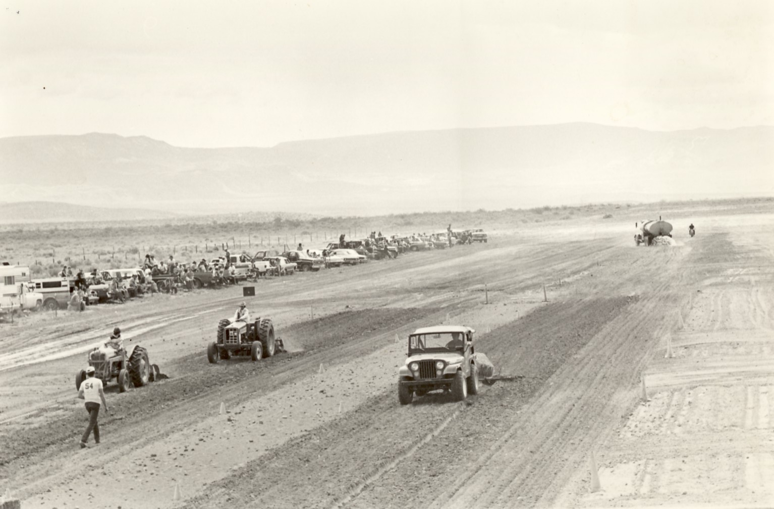 Sand drag racing at the old Dixie Raceway Drag Strip