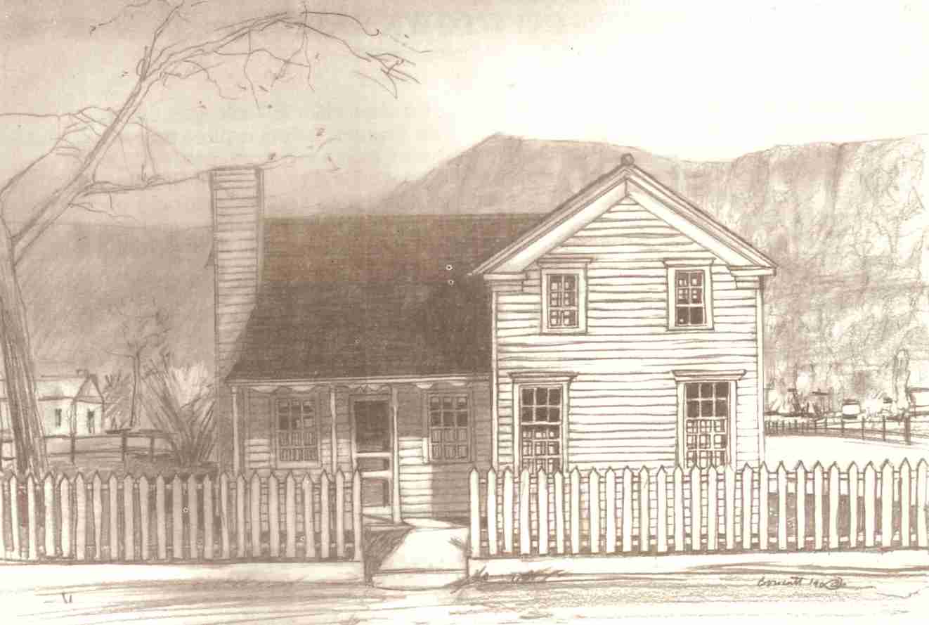 Sketch of the Thurston Home
