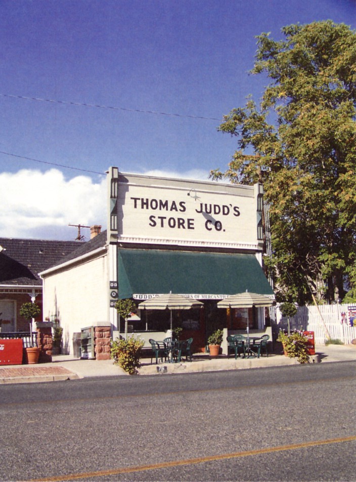 WCHS-00580 Front of the Thomas Judd's Store