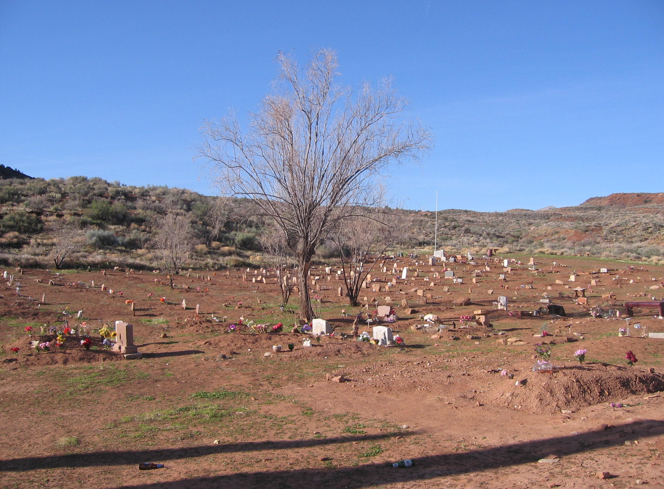 Cemetery on the Shivwits Reservation