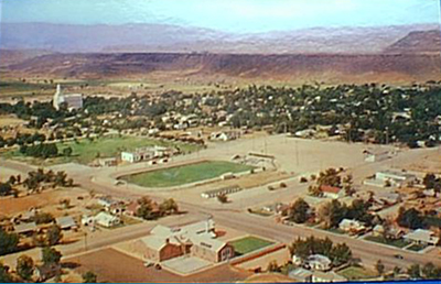 Rodeo Grounds, Grandstand, and the Surrounding Area