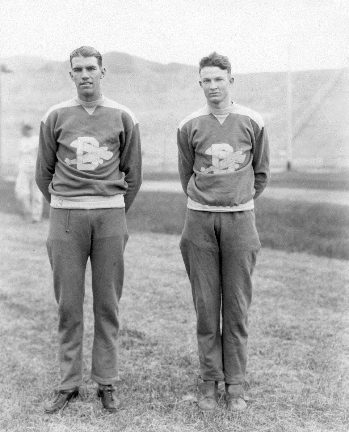 WCHS-01108 Dixie track stars, E. Romney and V. Loraine 'Coxie' Cox