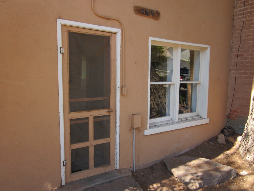 WCHS-01140 A door and window in the John Stucki home