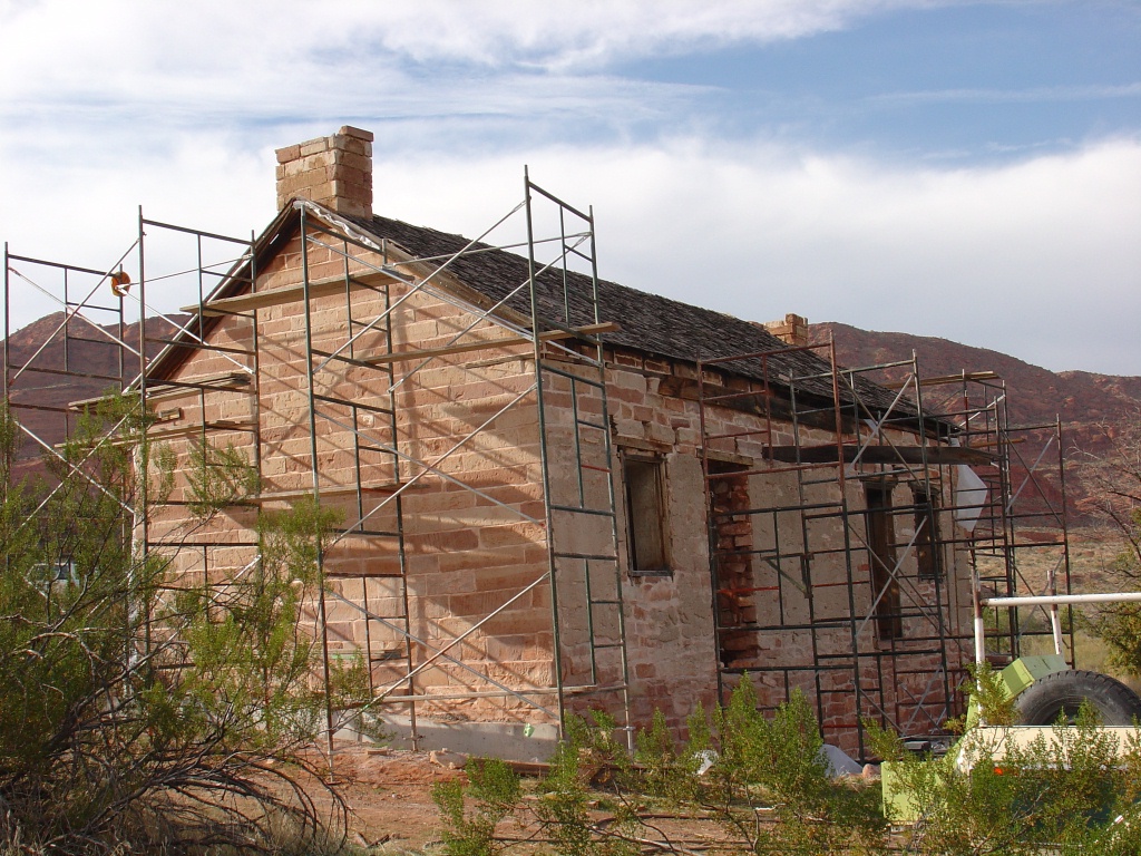Orson B. Adams home being restored