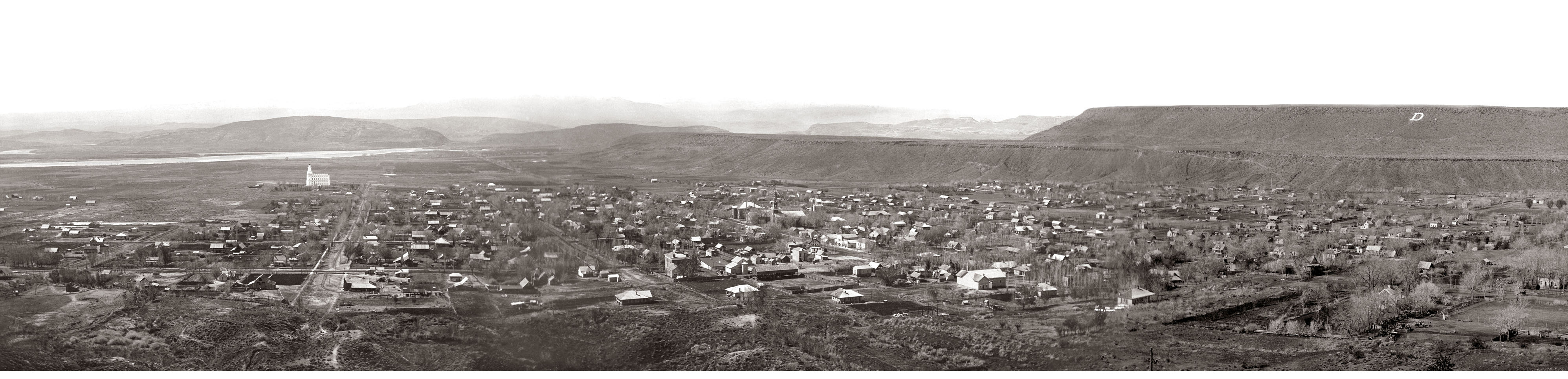 Panoramic view of St. George