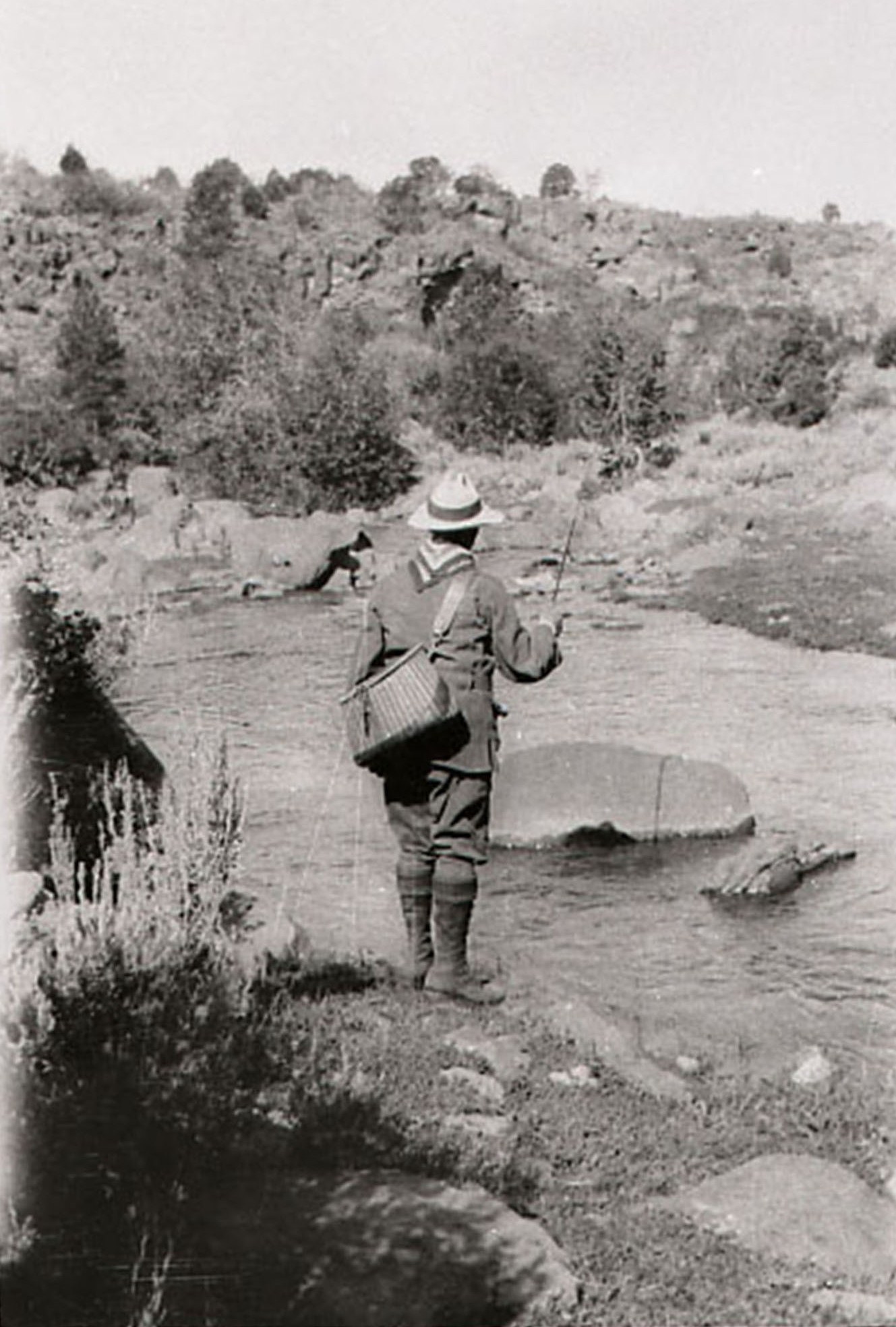 John R. Wallis fishing