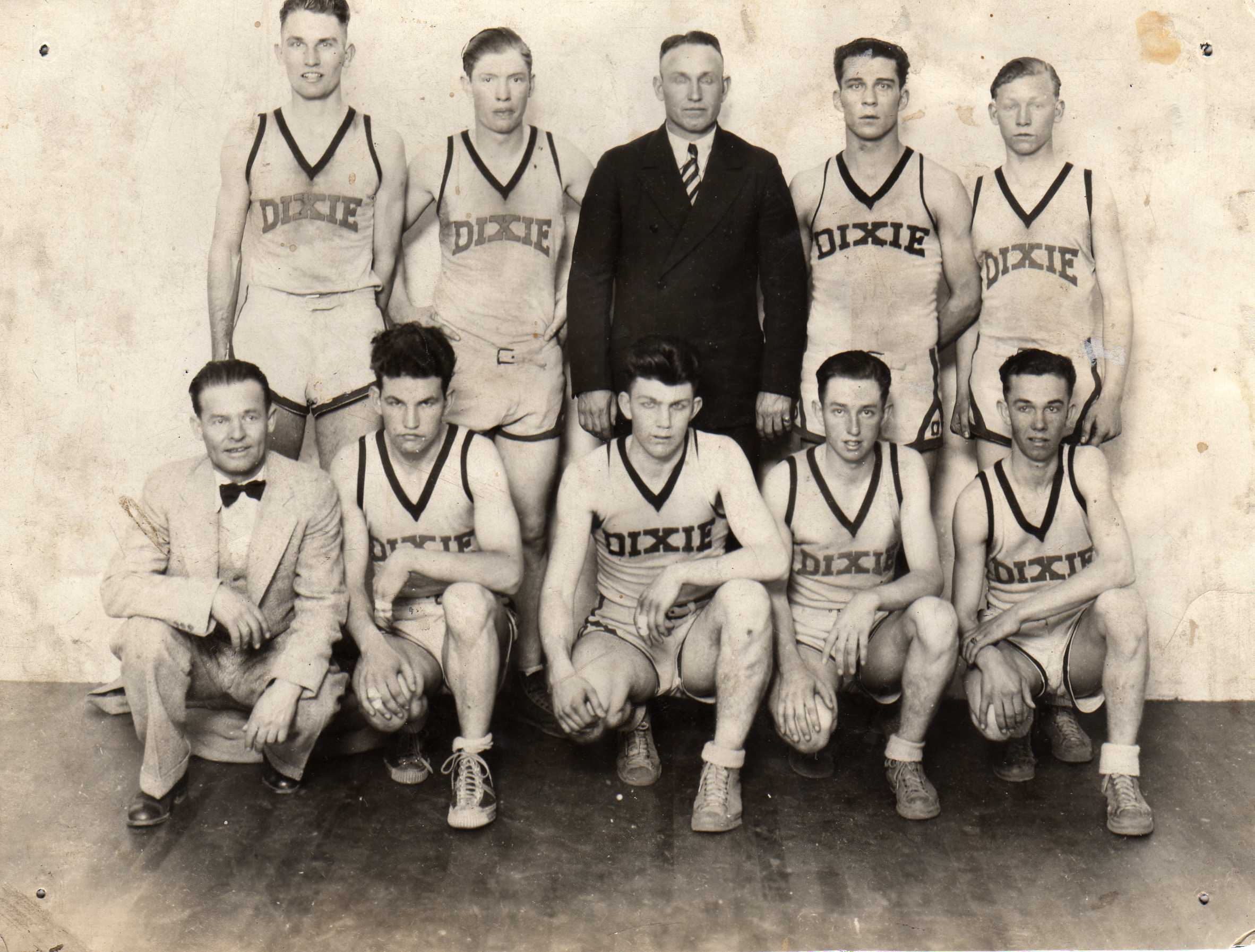 Dixie High School 1928-1929 basketball team