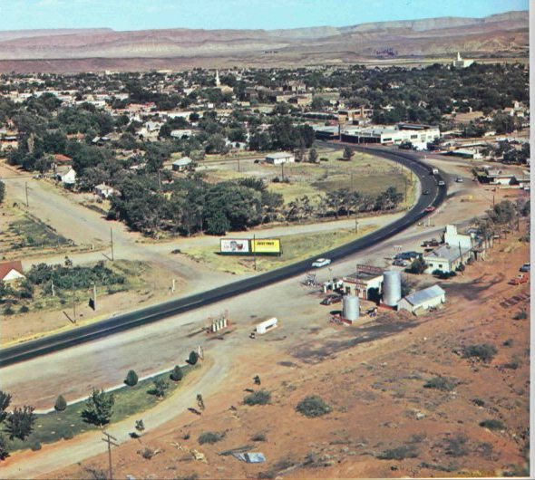Highway 91 on the west end of St. George