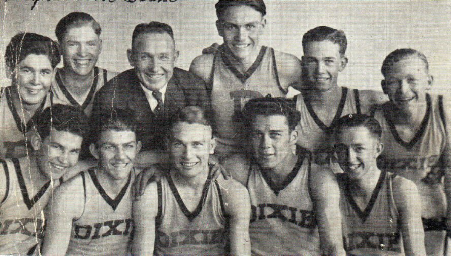Dixie High School 1928-1929 basketball team