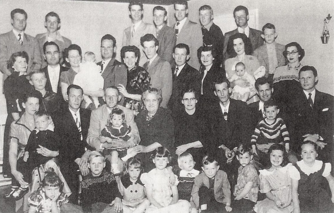 Arthur & Orilla Hafen and family