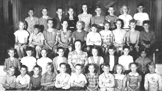 Mrs. Misha Seegmiller's 1946-47 5th Grade Class at St. George Elementary School