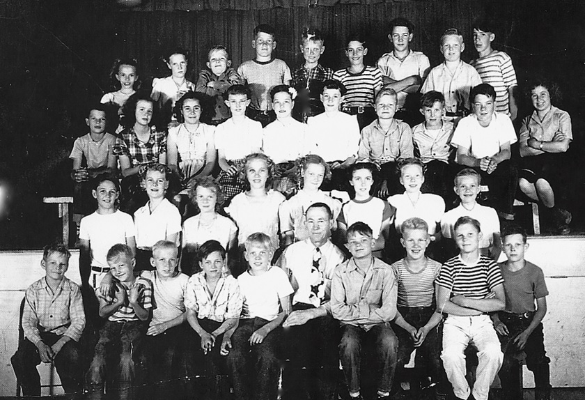 Mr. Ken Cannon's 1947-1948 6th Grade Class at St. George Elementary School