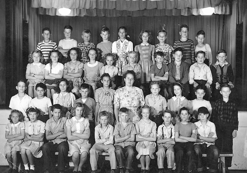 Mrs. Virginia Boyack's 1946-47 6th Grade Class at St. George Elementary School