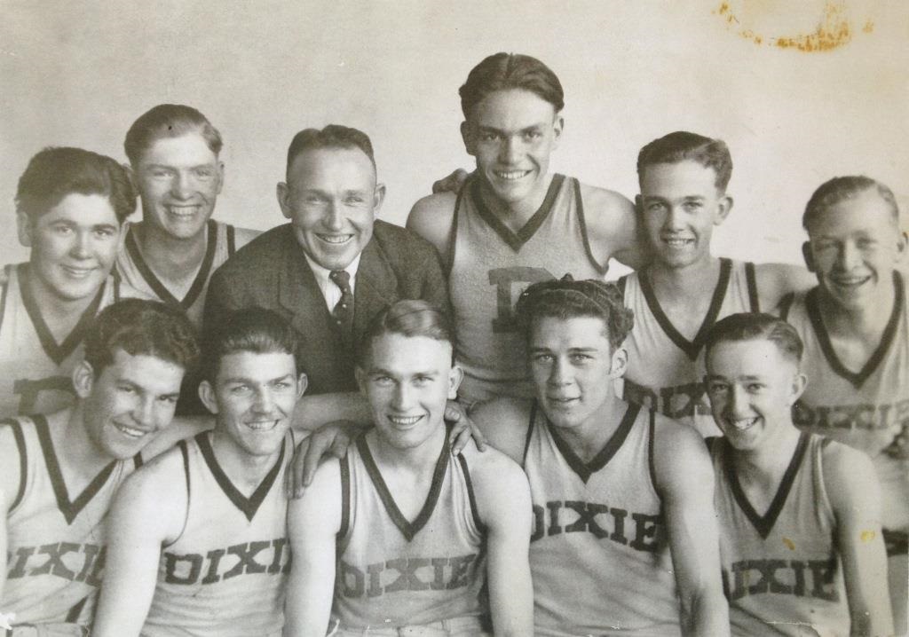 Dixie High School 1928-1929 basketball team