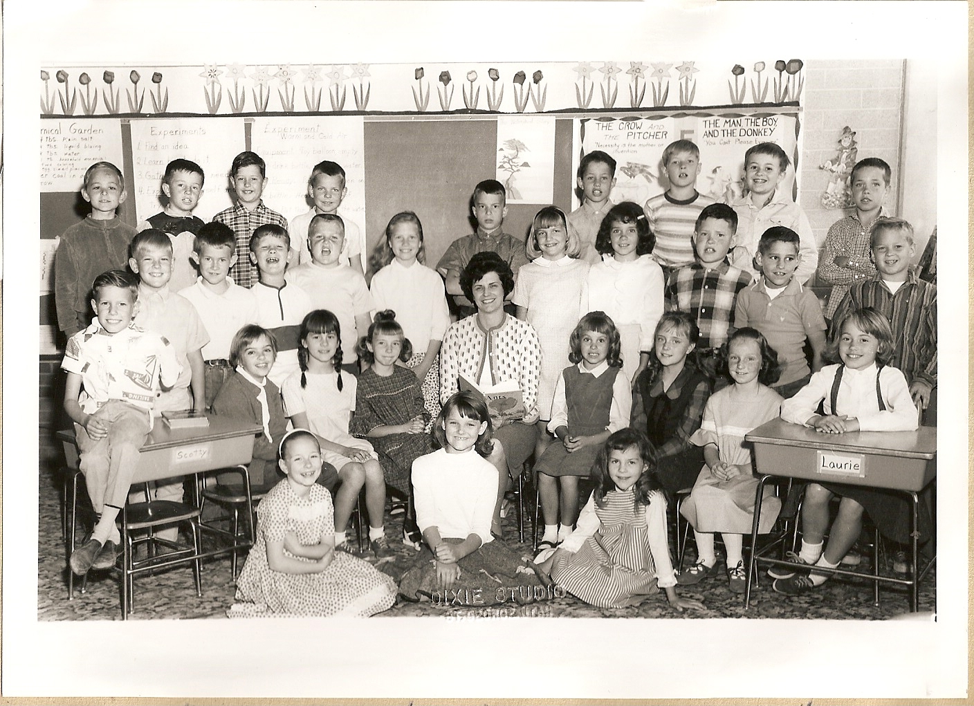 Mrs. Katie Gentry's 1965-1966 third grade class