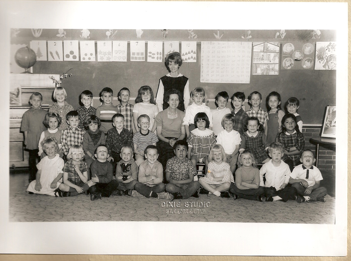 Mrs. Hazel Fawson's / Ms. Perry's 1966-1967 kindergarten PM class