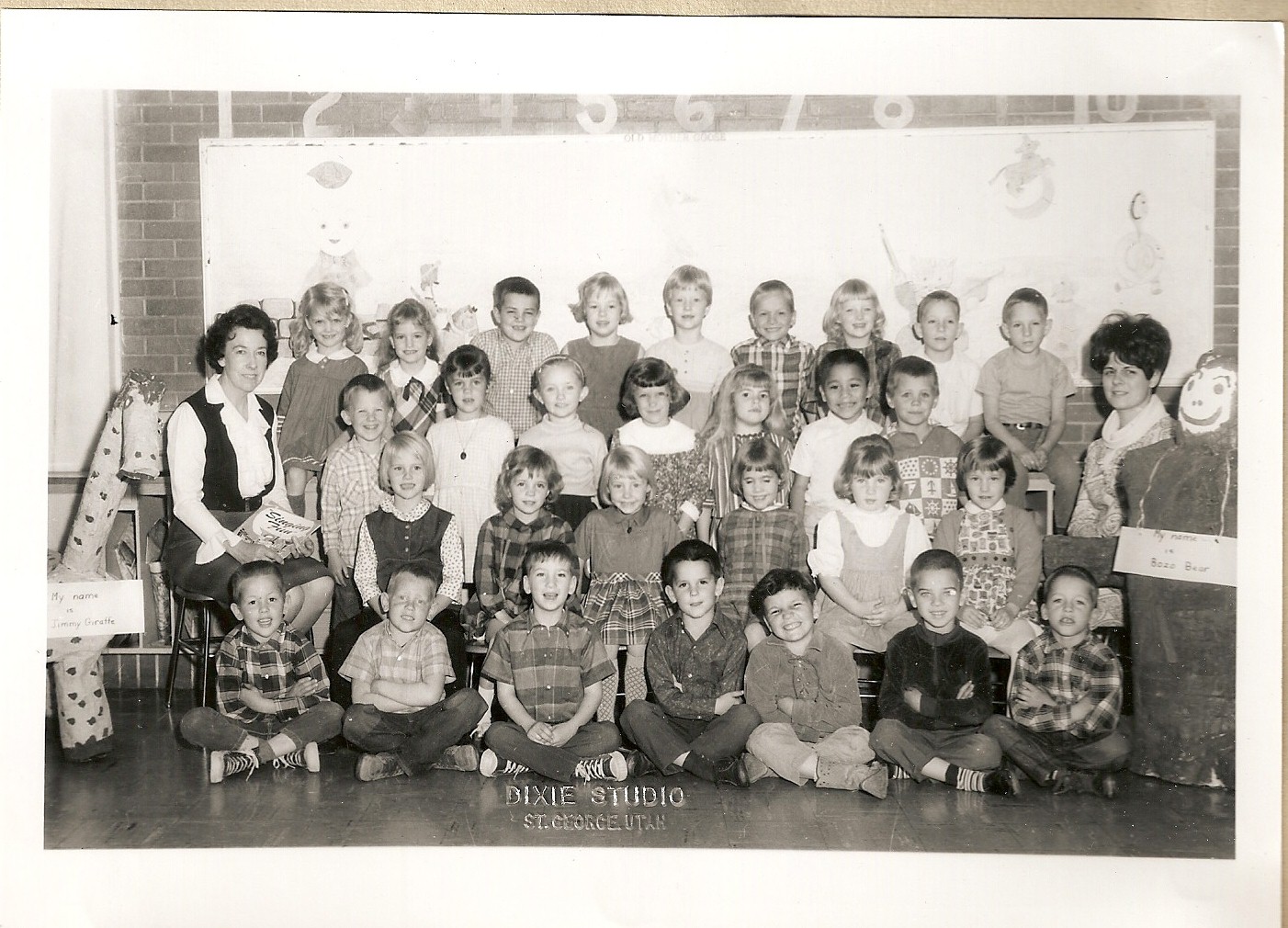 Mrs. Rema Truman's / Ms. Bandley's 1966-1967 kindergarten PM class