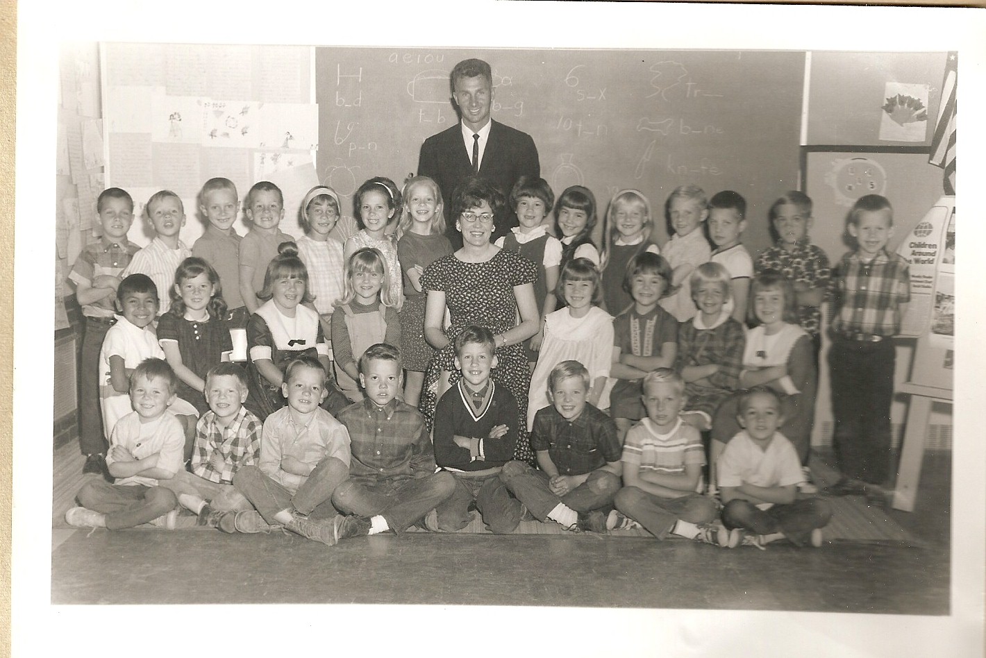 Mr. Slack's 1966-1967 first grade class