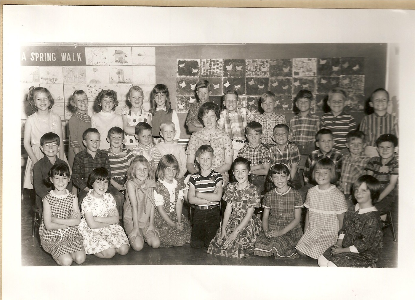 Ms. Stapley's 1966-1967 second grade class