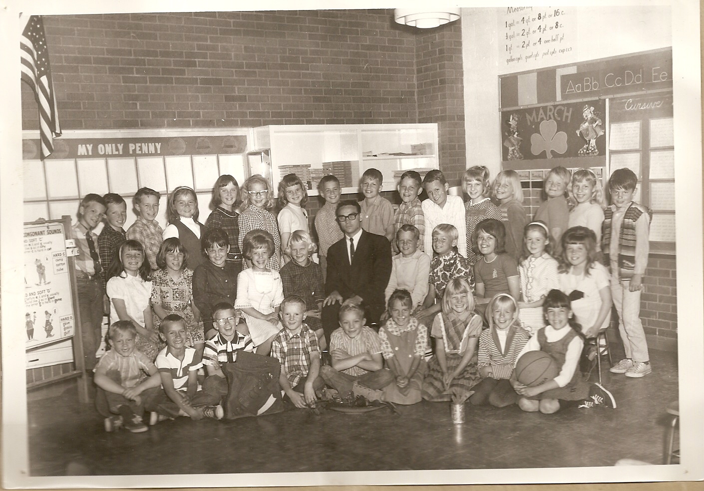 Mr. G. Bennett's 1966-1967 third grade class