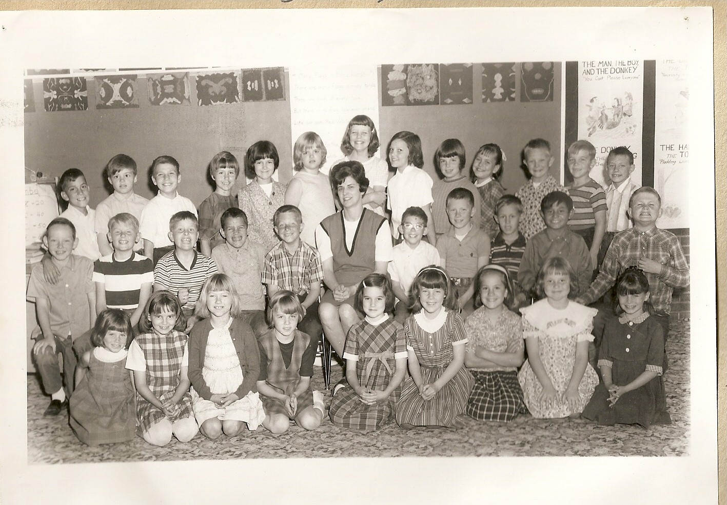Mrs. Katie Gentry's 1966-1967 third grade class