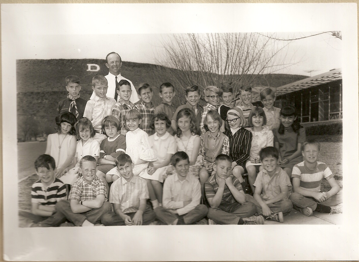 Mr. Rodney C. Burgess' 1966-1967 fourth grade class