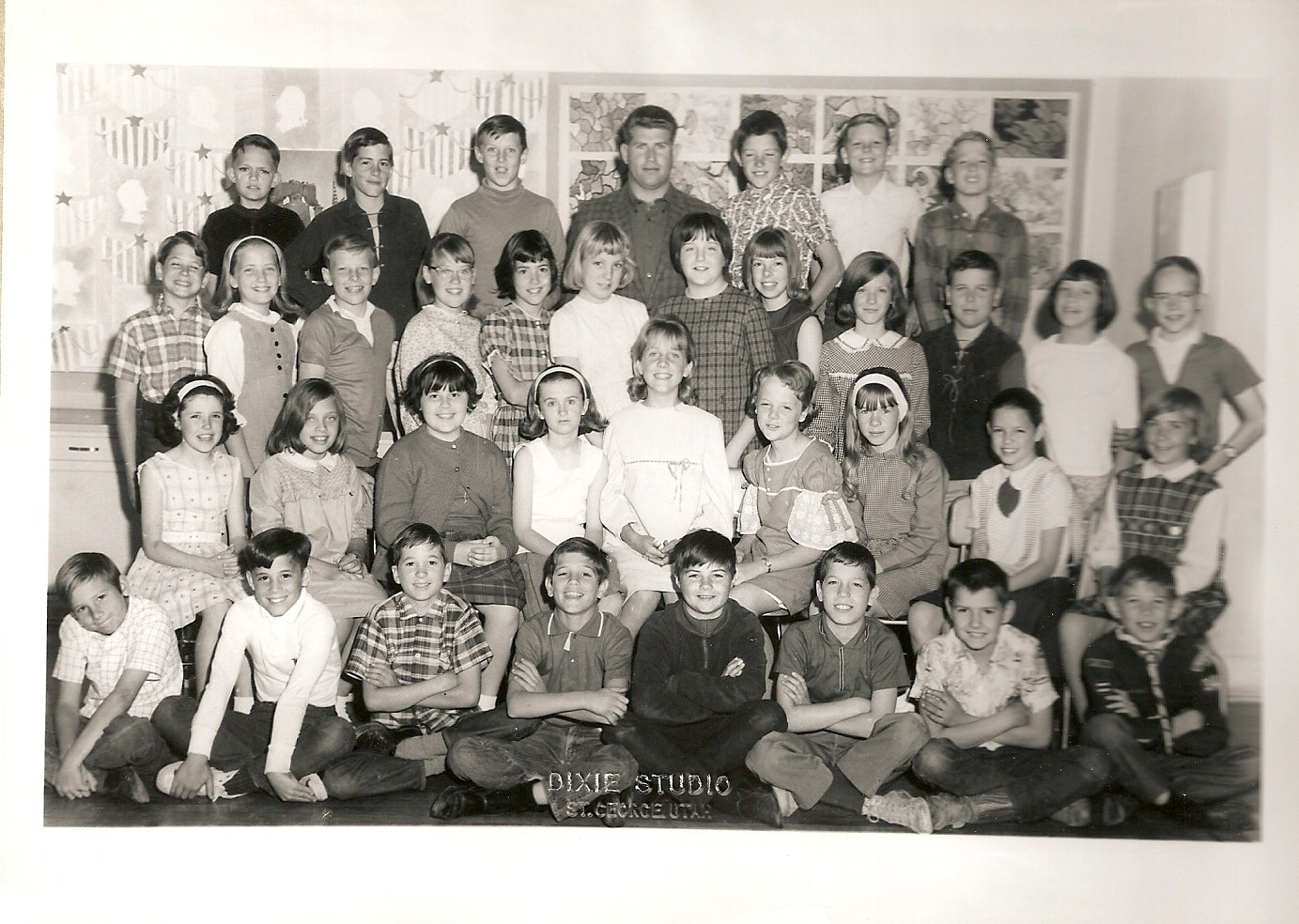 Mr. Kenneth S. Jolley's 1966-1967 fifth grade class