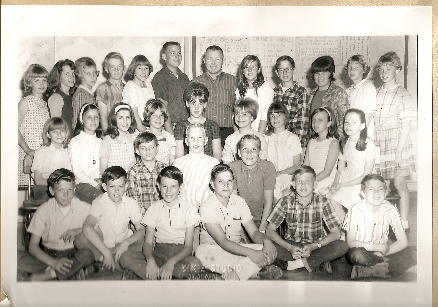 Mr. Fred A. Neilson's 1966-1967 sixth grade class