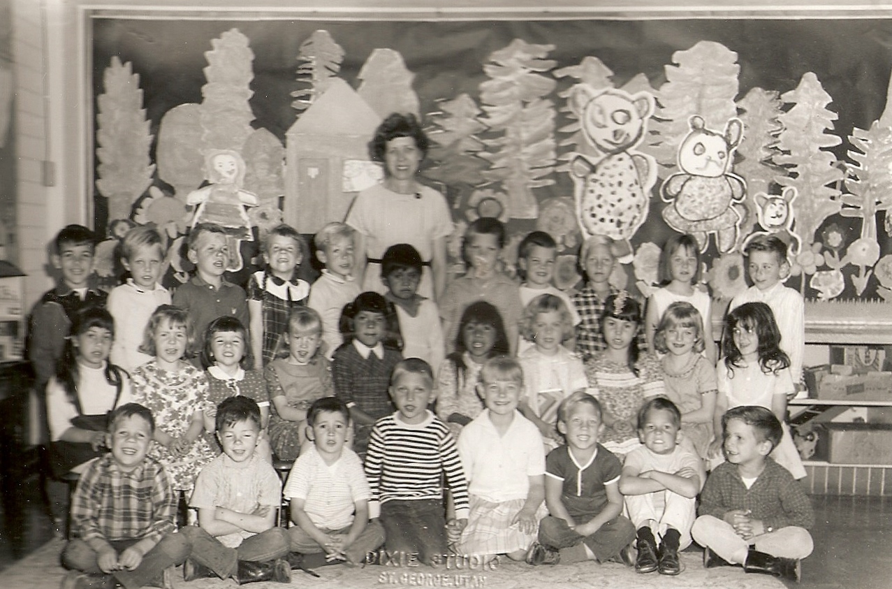 Mrs. Hazel Fawson's 1967-1968 kindergarten (AM) class