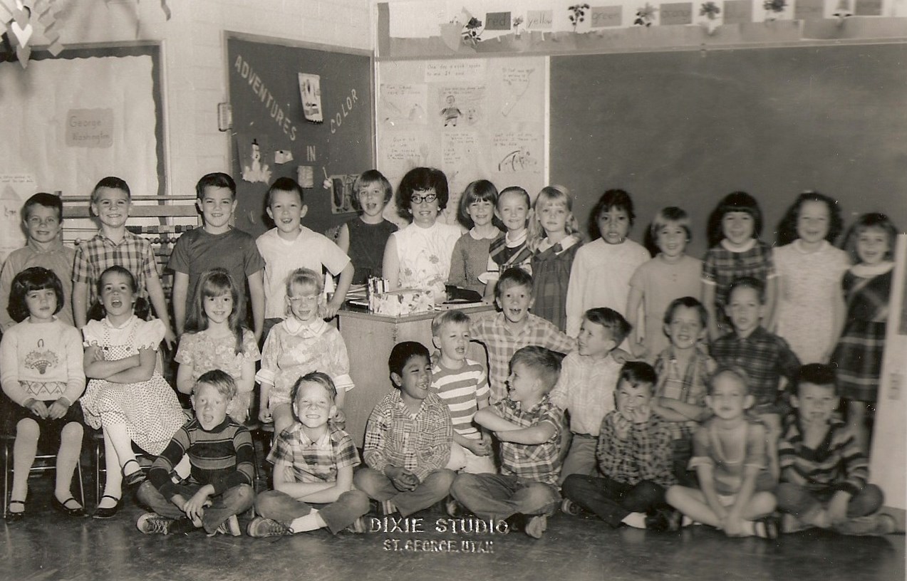 Mrs. Slack's 1967-1968 first grade class