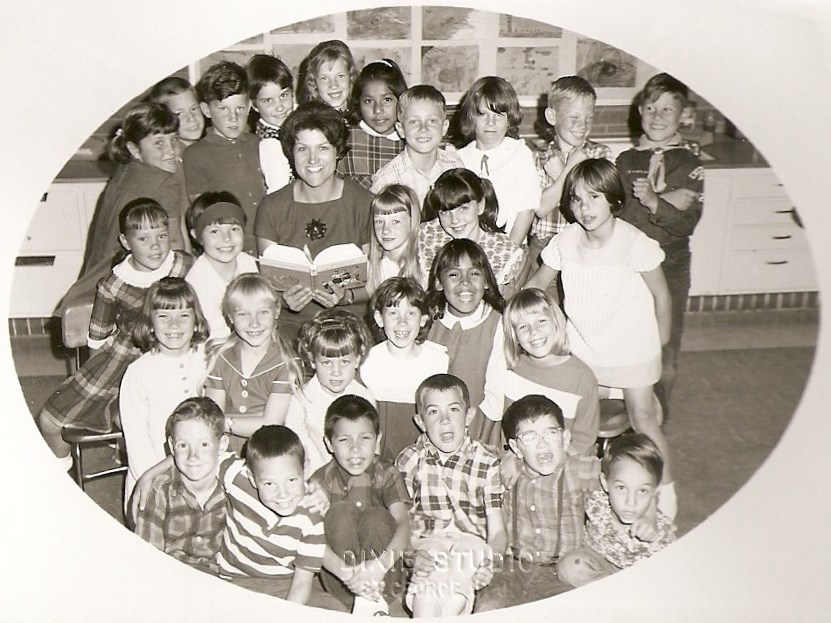 Ms. Johnson's 1967-1968 second grade class