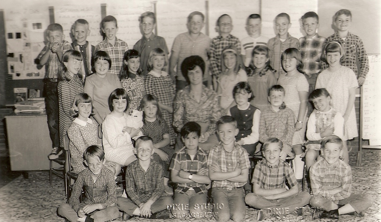 Mrs. Katie Gentry's 1967-1968 third grade class