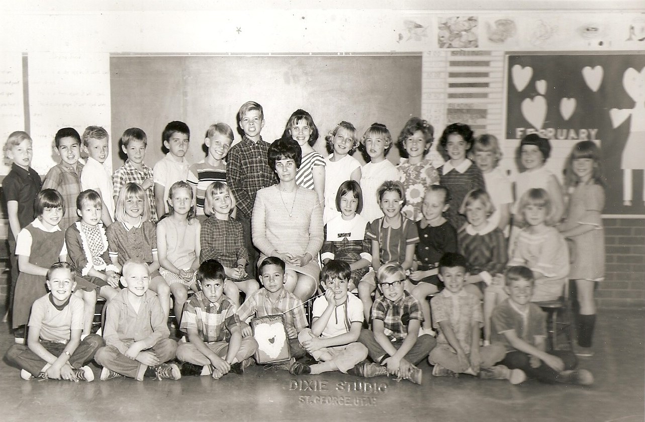 Ms. Lang's 1967-1968 third grade class
