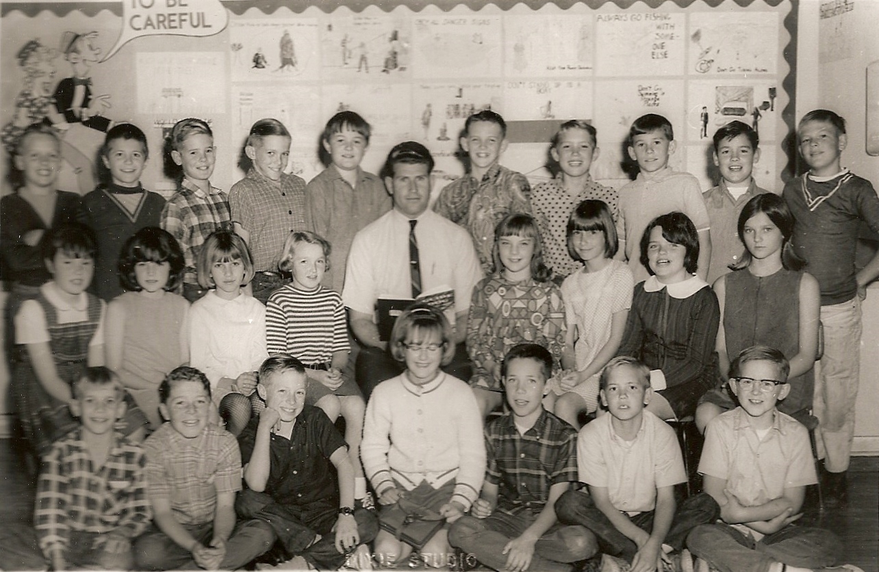 Mr. Kenneth S. Jolley's 1967-1968 fifth grade class