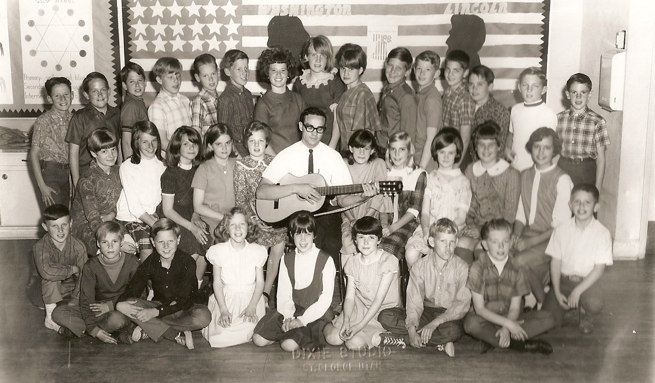 Mr. G. Bennett's 1967-1968 sixth grade class