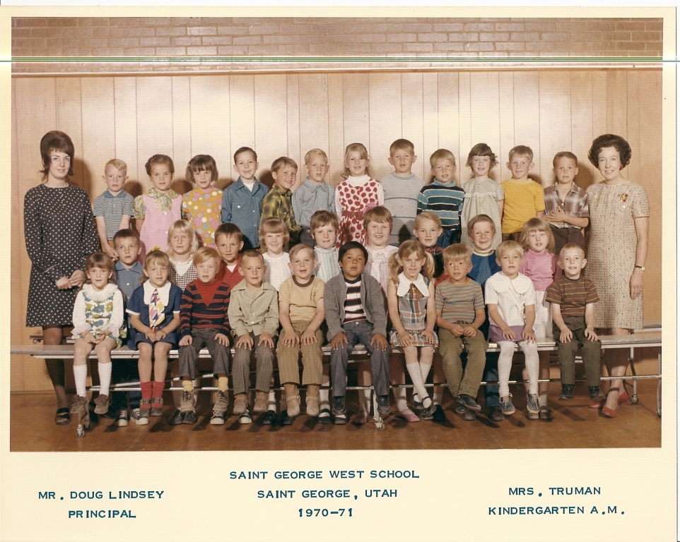 Mrs. Rema Truman's 1970-1971 kindergarten (AM) class