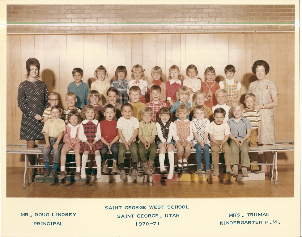 Mrs. Rema Truman's 1970-1971 kindergarten (PM) class