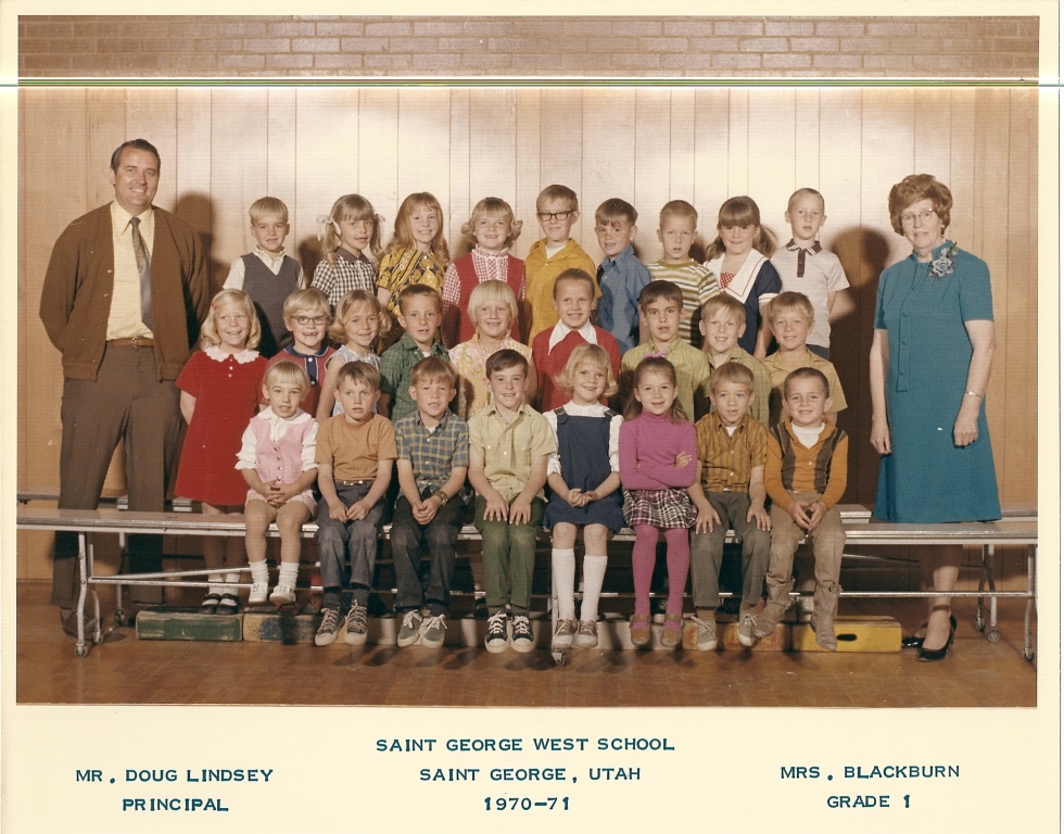 Mrs. LaVon C. Blackburn's 1970-1971 first grade class