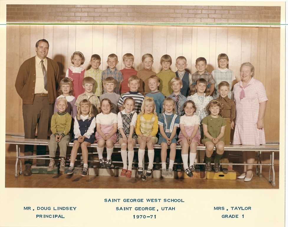 Mrs. Lucille Taylor's 1970-1971 first grade class