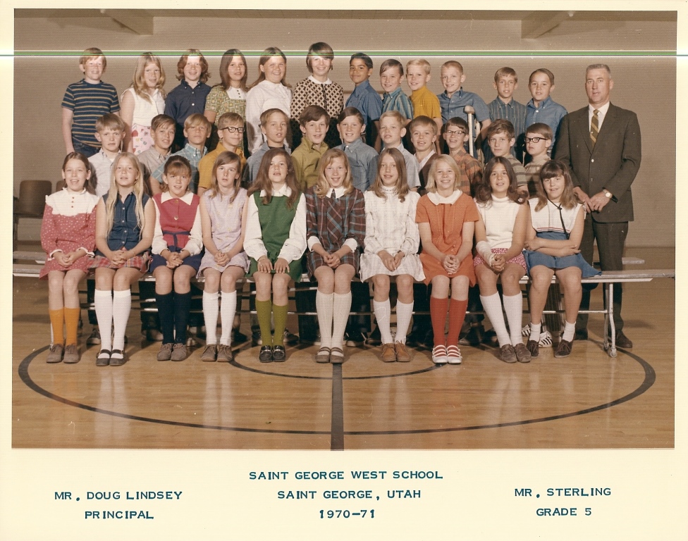 Mr. Carlyle Stirling's 1970-1971 fifth grade class