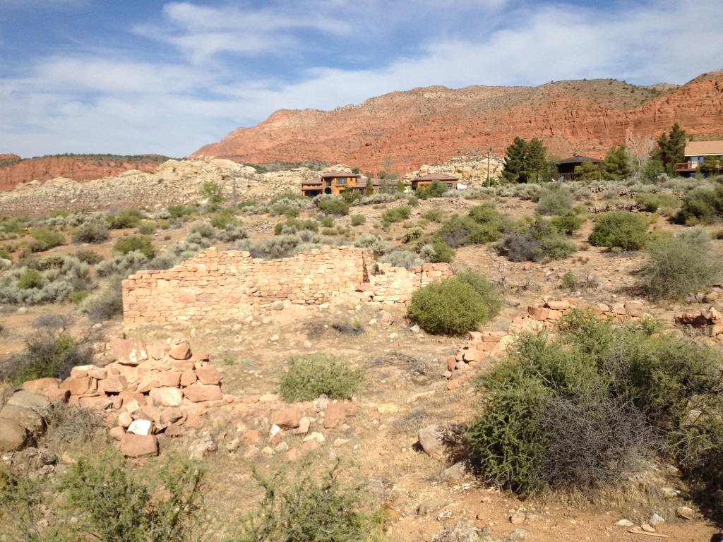 Ruins of the Harrison House Hotel