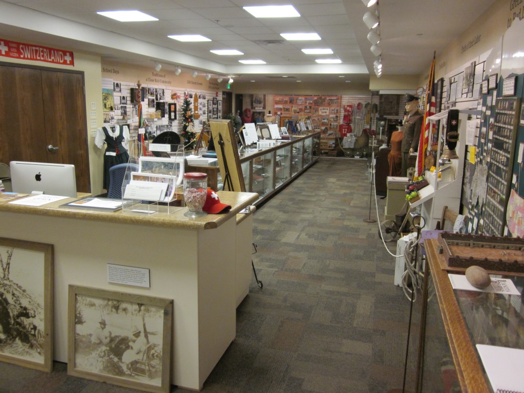 Inside of the Samuel R. Knight Santa Clara History Museum